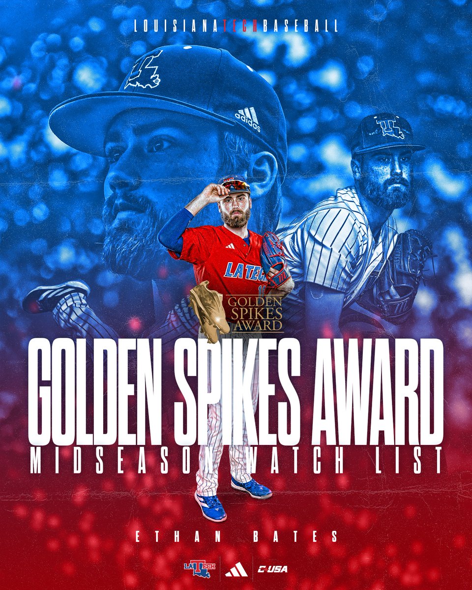 Can confirm He is DIFFERENT! Ethan Bates is the first player in Tech's HISTORY to be named to a Golden Spikes Award Watch List.