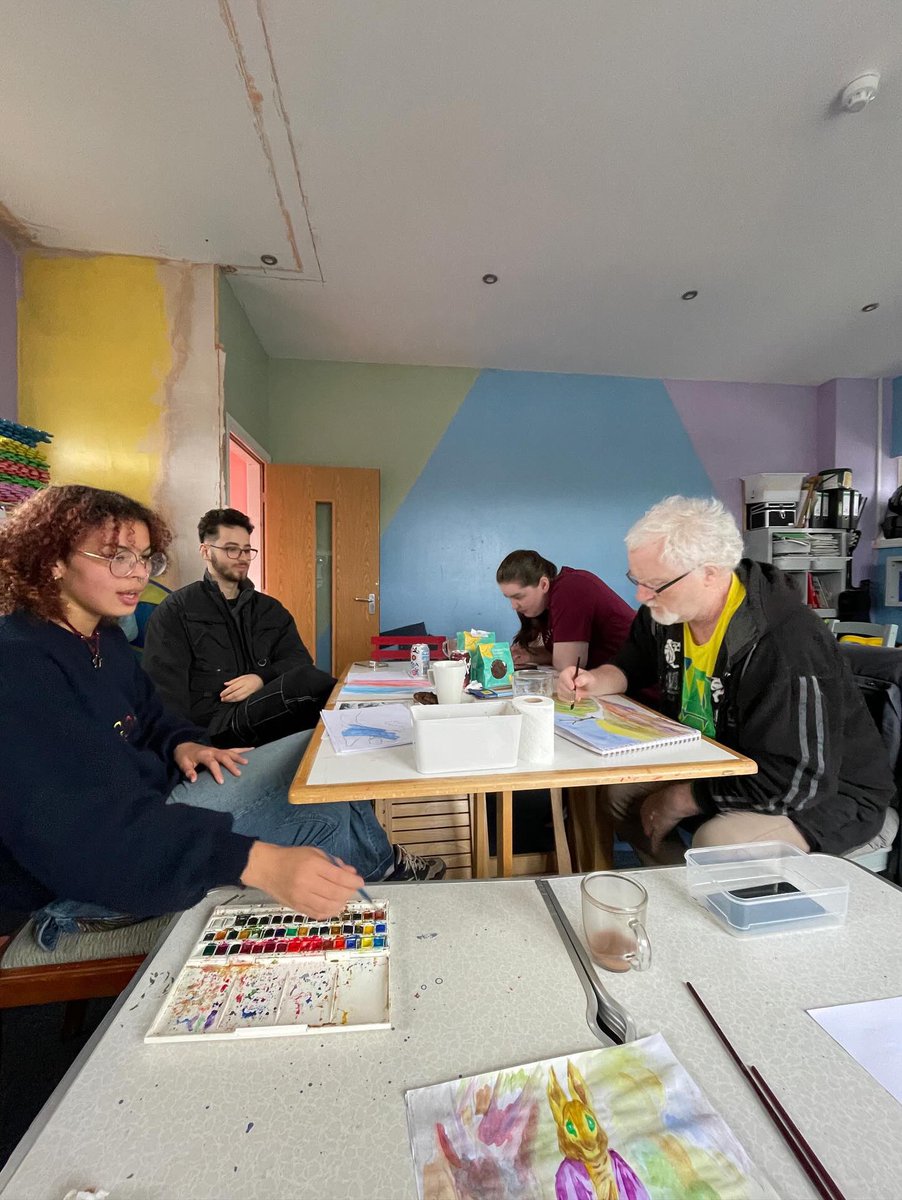 YOU ASK, WE LISTEN, AND WE MAKE IT HAPPEN!

An amazing #intergenerational #watercolour art session this afternoon, which is also helping to integrate #estrangedstudents from Edge Hill University into the wider community to prepare for employment. #estrangedstudents