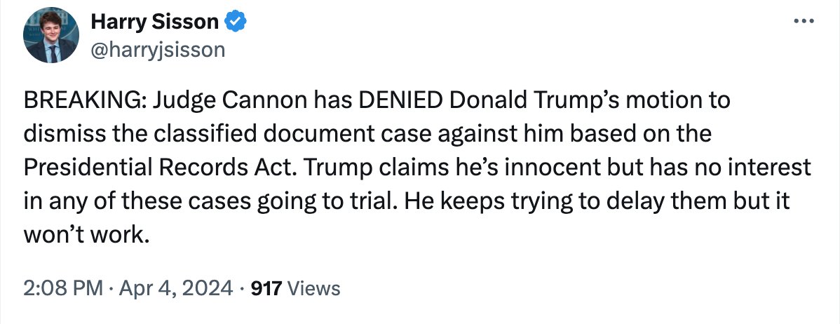 @harryjsisson Using routine legal procedures is standard, @harryjsisson. It's why we have innocent until proven guilty in this country. 🤦🤦🤦 x.com/harryjsisson/s…