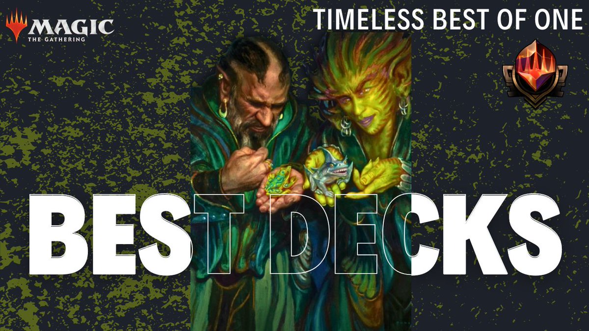 Weekly look at the best decks in MTG Timeless Best of One as tracked by @UntappedGG. Show and Tell is a beast but other decks take the crown in terms of top win rate. All the decklists below #MTG #MTGA youtu.be/w__zMjunbW8