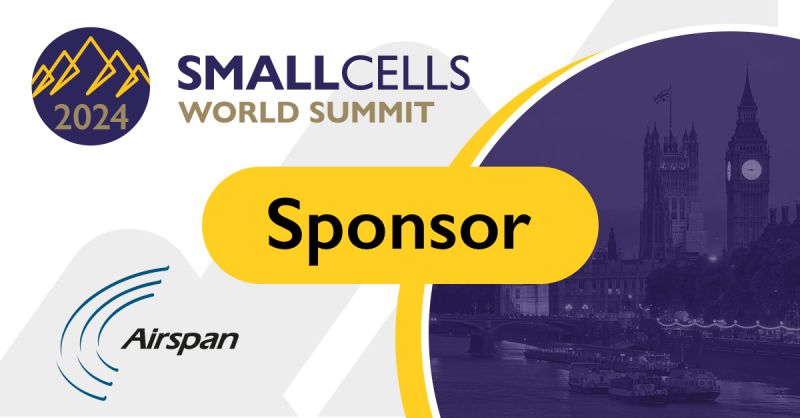Airspan is proud to be a sponsor of the @small_cells World Summit. Will we see you there? Join us on April 23-24 at #SCWS2024 for an insightful exploration of the future of connectivity.