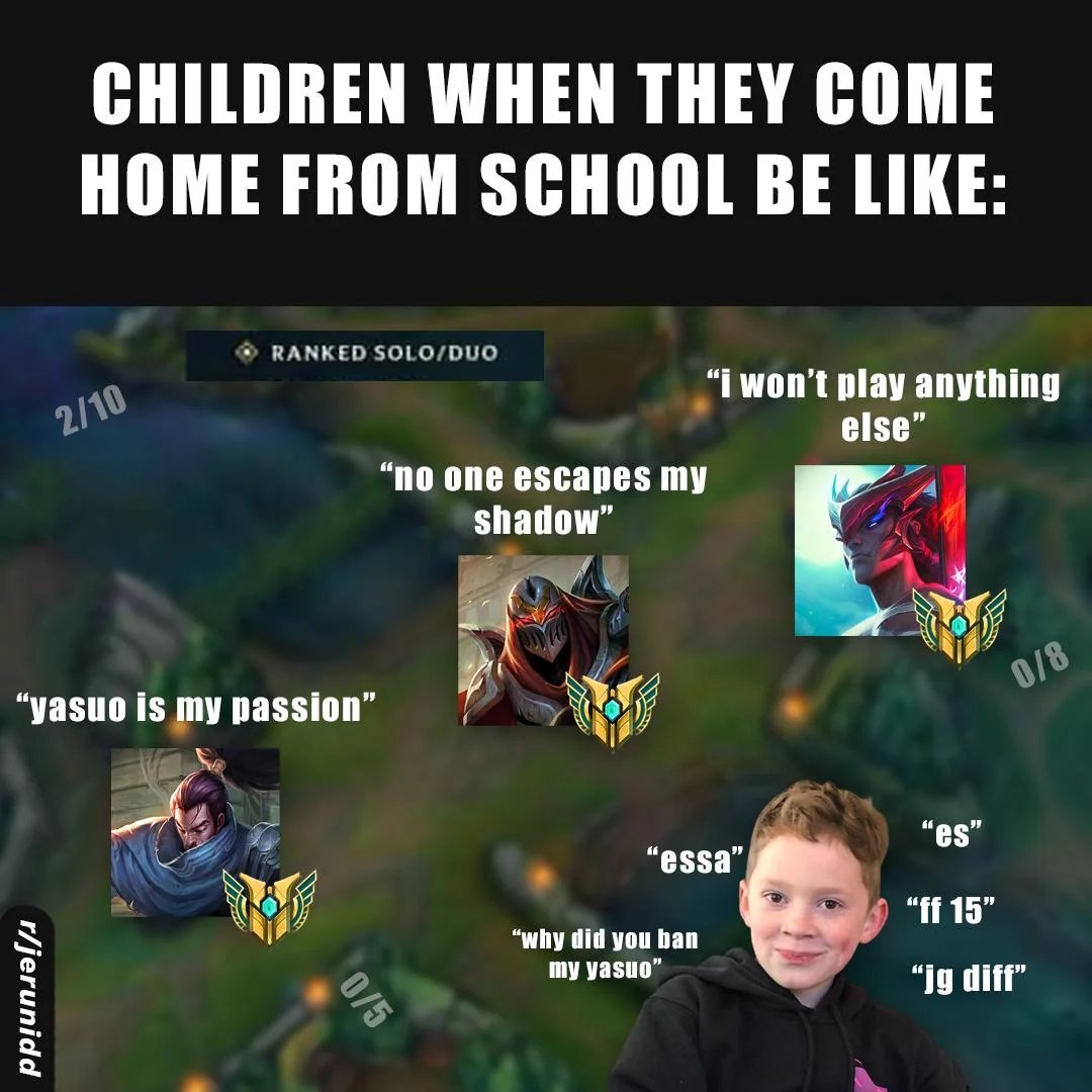 Literally League after schooltime
#LeagueOfLegends