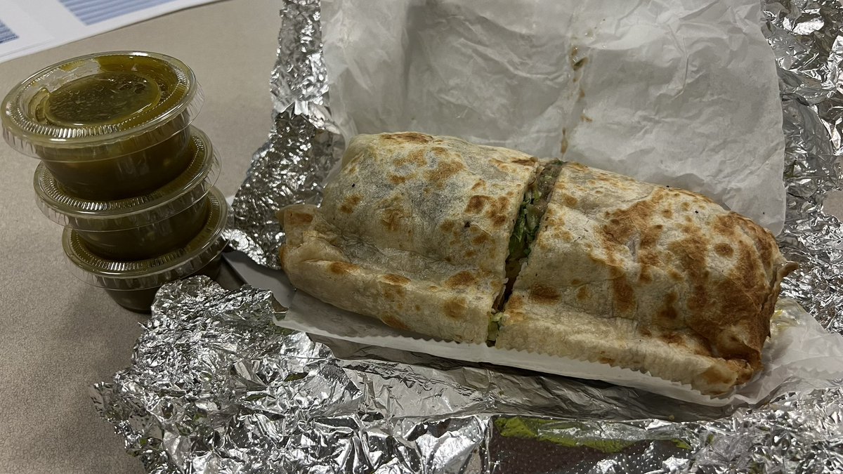 Couldn’t wait to celebrate #NationalBurritoDay 🥳🥳🥳