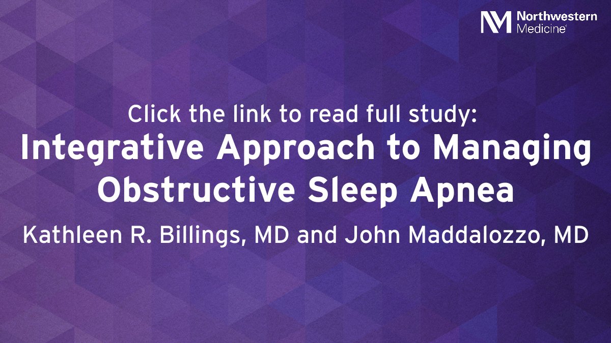 In a recent study, scientists Kathleen R. Billings, MD, and John Maddalozzo, MD, evaluated the different therapy options available to manage obstructive sleep apnea. They cover approaches in complementary, integrative and conventional medicine. pubmed.ncbi.nlm.nih.gov/37532368/