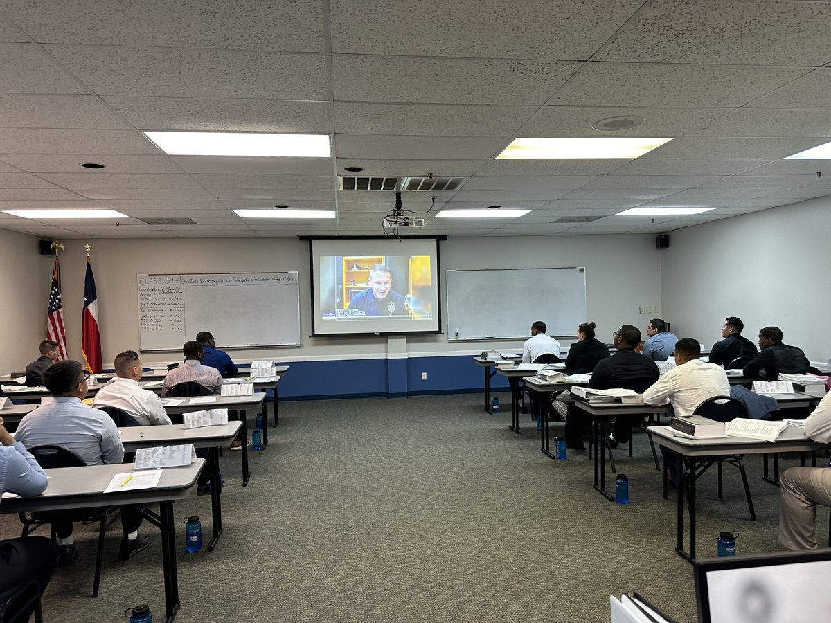 Behind every badge lies a wealth of knowledge. 📚💼 Classroom instruction is key for police recruits. #KnowledgeIsPower #TrainingThursday