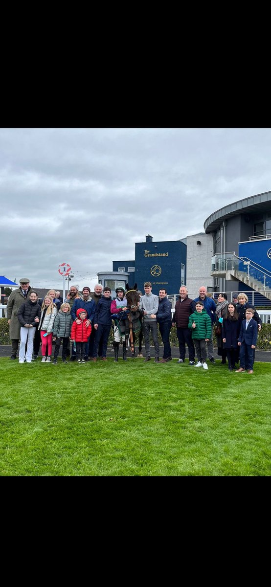 Great to get a winner <a href="/NaasRacecourse/">Naas Racecourse</a>  today with Ernie From Nurney and especially for TribalLily syndicate