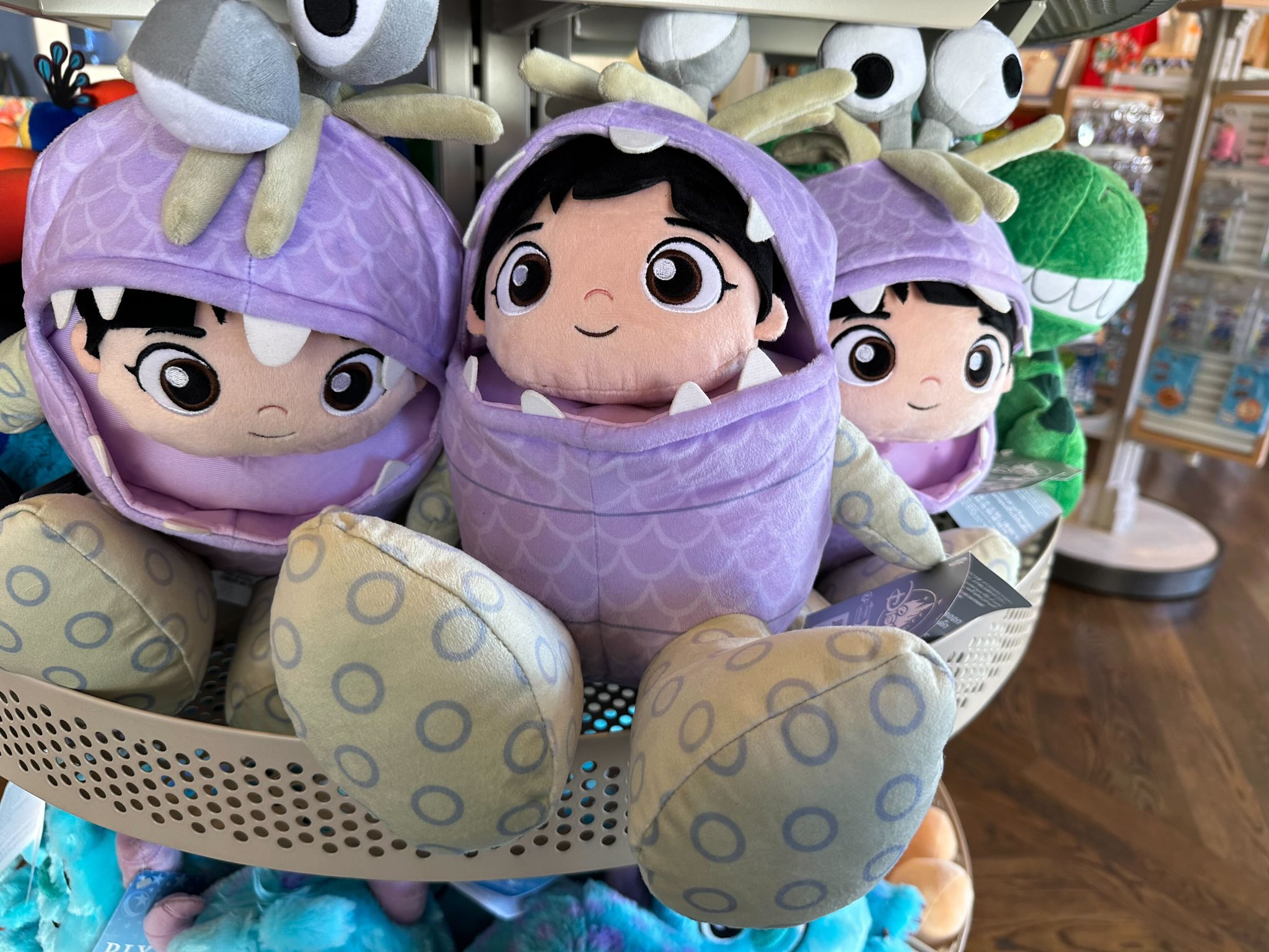 Disneyland News Today X Big Feet Boo Plush from Monsters Inc Knick s Knacks in Disney California Adventure 34.99 https t oihtRo21bw X