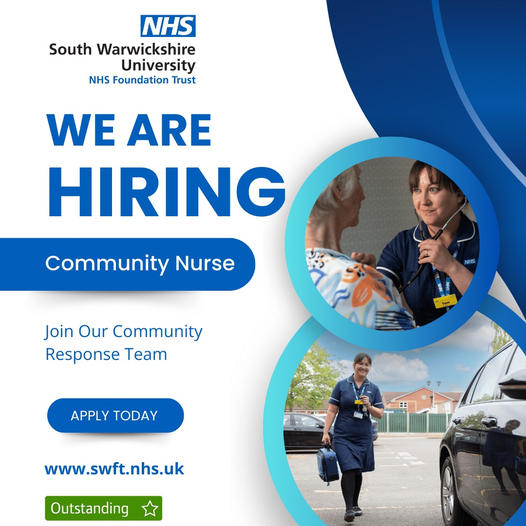 🌟📍 Dynamic nurses wanted in Leamington & Stratford! Applications closing soon so apply now at NHS Jobs and embark on a rewarding nursing career with SWFT!🥰 #warwickshire #coventry #health #healthcare #nurses #nurselife