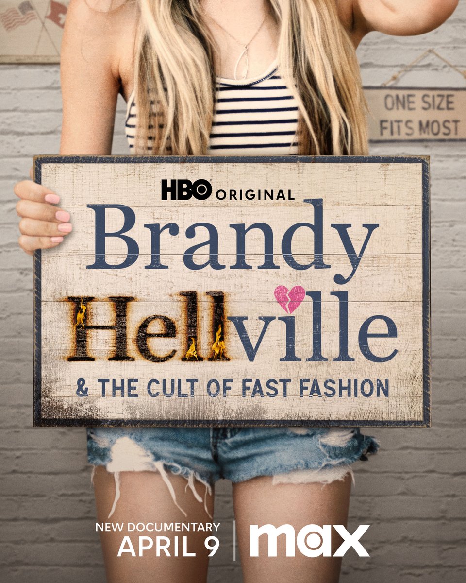 #BrandyHellville & the Cult of Fast Fashion, an @HBO Original Documentary from Academy Award-winning filmmaker Eva Orner, premieres April 9 on @StreamOnMax.