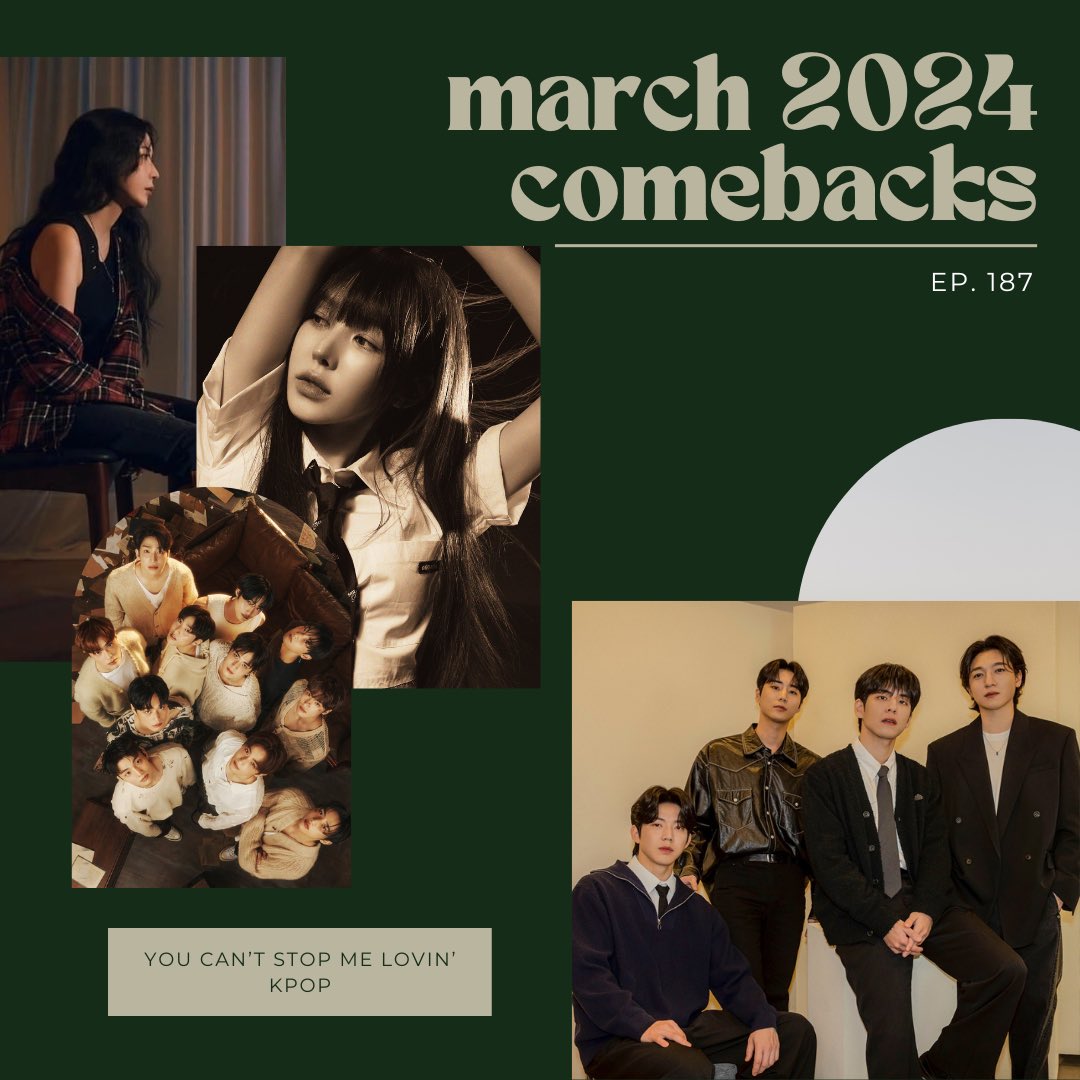New episode now available! Click the link in our bio to listen now 🎧. What was your favorite March 2024 comeback? 

#kpop #podcast #kpoppodcast