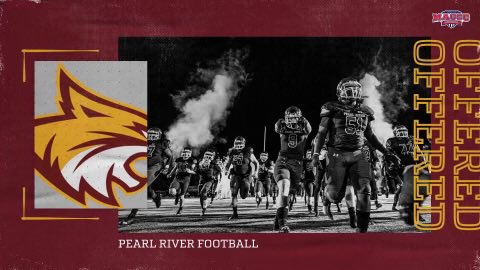 After a great conversation with @TyTrahan1 , I am blessed to receive on offer from @PearlRiverFB ❤️💛 @CoachCausey66 @BMerchant0314 @amaddox9595 @Ugenesims @Coach_CJBailey