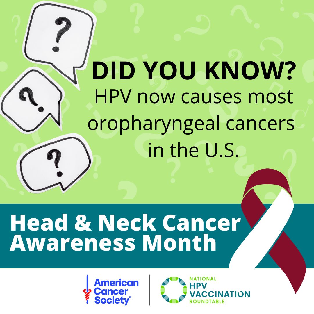 StopHPVCancer's tweet photo. The human papillomavirus (#HPV) causes most cases of cervical cancer but did you know it can also lead to cancers of the vagina, vulva, penis, anus, and even some head and neck cancers that can affect the throat, soft palate, tongue, and tonsils. #StopHPVCancer https://t.co/FIIOUp9E50
