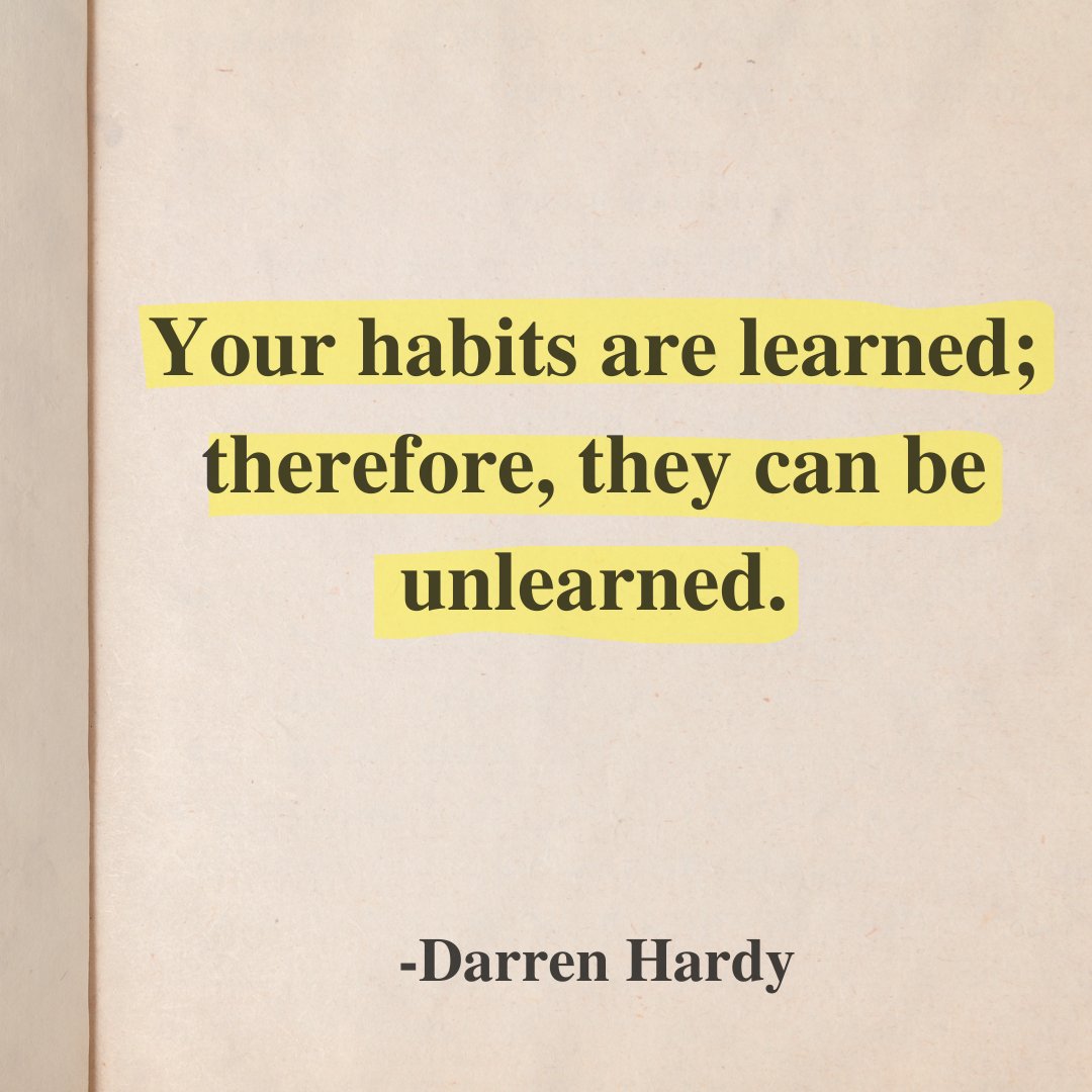 🔄 Change Your Habits, Change Your Life! 🔄 Work on unlearning one negative habit starting today. Replace it with a positive one. You have the power to rewrite your story. FREE MENTORING: hubs.ly/Q01XQvtx0 #BeTheException #HabitChange #PositiveTransformation #habits