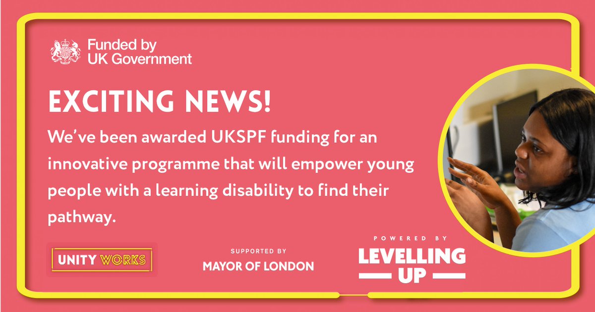 We are very excited to announce that we've been awarded #UKSPF funding to work with young people with a learning disability at risk of becoming NEET (not in education, employment or training). Find out more about this exciting new programme: thera.co.uk/news/unity-wor…