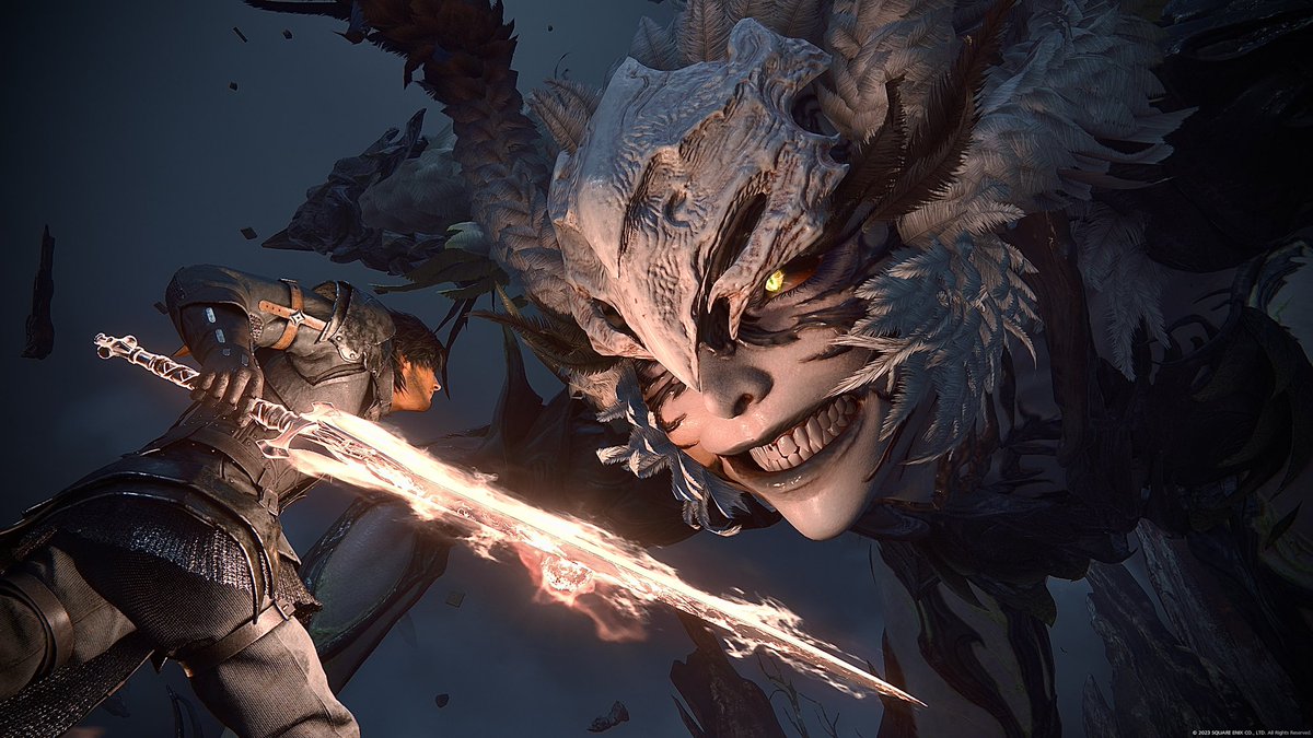 TalentedDoge's tweet photo. @PrinceNoctis38 Great shot. I don’t blame you for taking so much time. It’s worth it. 

My hardest shots are getting a monster behind Clive with his face lit, touching Ifrit, and a close up face off with Garuda. https://t.co/dNgQckbcrc
