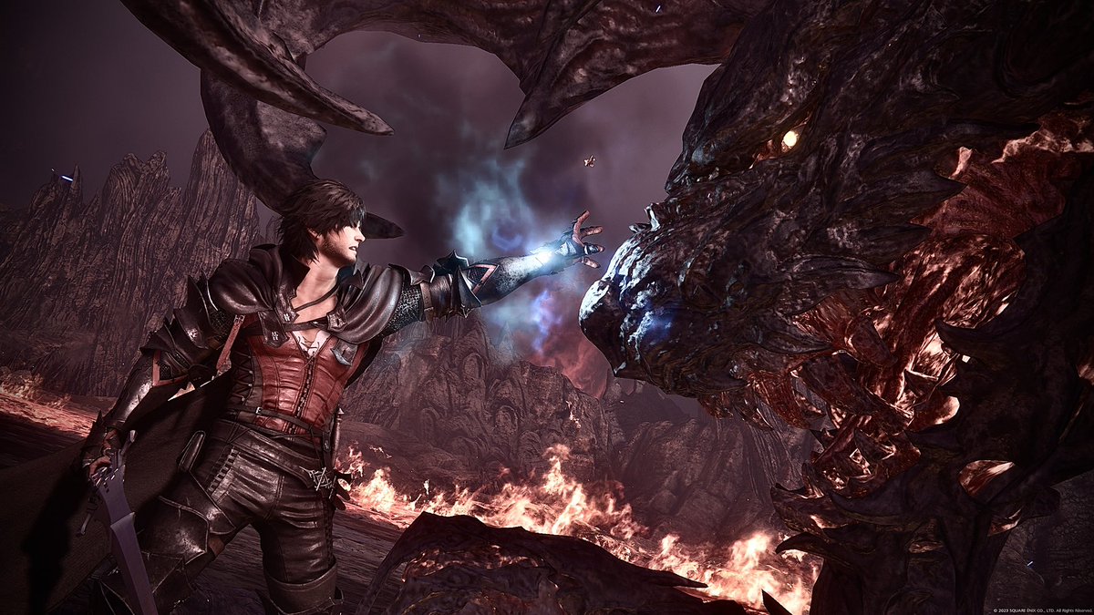 TalentedDoge's tweet photo. @PrinceNoctis38 Great shot. I don’t blame you for taking so much time. It’s worth it. 

My hardest shots are getting a monster behind Clive with his face lit, touching Ifrit, and a close up face off with Garuda. https://t.co/dNgQckbcrc