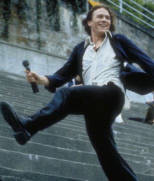 "Seni güldüren her neyse ondan asla vazgeçme!" (Heath Ledger)