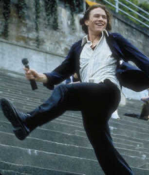 'Seni güldüren her neyse ondan asla vazgeçme!' (Heath Ledger)