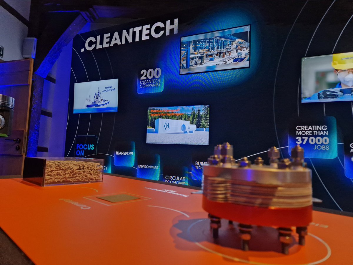 Agoriafr's tweet photo. We are spotlighting our #CleanTech and #HealthTech with @spentys @BarcoHealth @UmicoreGroup @Bekaert #Smulders #ABCMotors #IBA https://t.co/JfrMgRPjhH