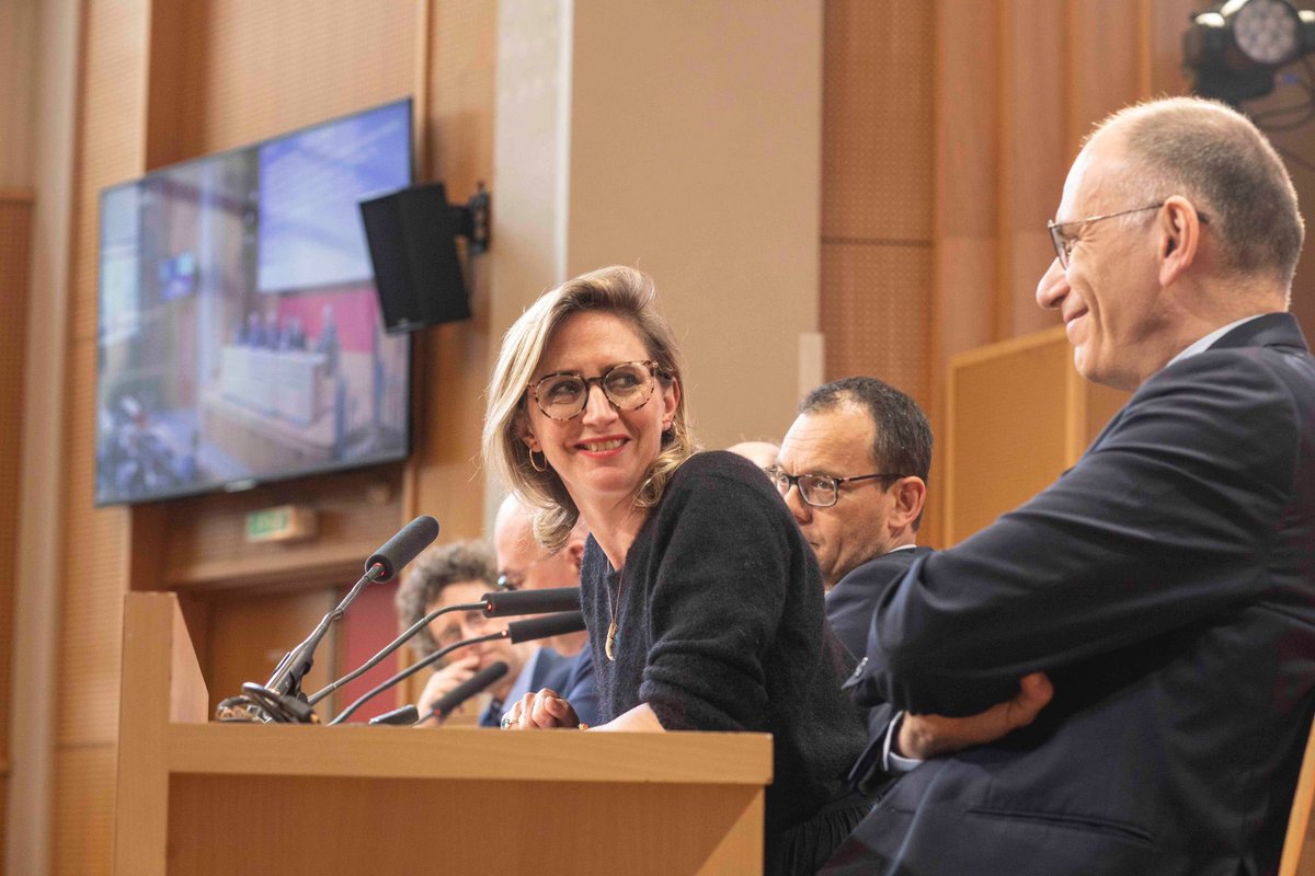 La nuit l’Europe, c’est en ce moment à Sciences Po 🇪🇺 On débat de l’Europe face à la démondialisation avec Stéphane Boujnah, @arianespaceceo, @EnricoLetta, @garancepineau et Alexander Von Mellenthin.