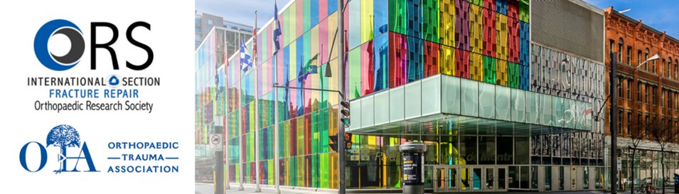 The 18th ISFR biennial meeting is coming up this fall in beautiful Montreal! Abstract deadline is May 20, 2024 with joint crossover day with @otatrauma! ors.org/2024-isfr-bien…