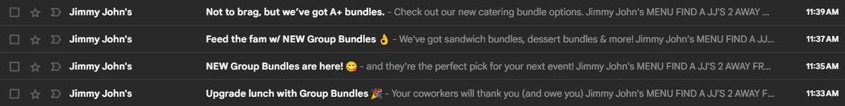 Shakespanderian's tweet photo. Hey @jimmyjohns, do you have any bundles or...? I'm just not clear about your bundle options. https://t.co/fQYvLu4zLt