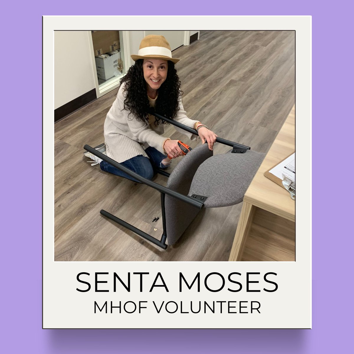 April is National #Volunteer Month. We’re shining the spotlight on our amazing volunteer, @SentaMMoses. Senta volunteers every week & brings so much to the team. She is a beacon of positivity & it's hard not to smile when she's in the office. Thank you for all that you do, Senta!