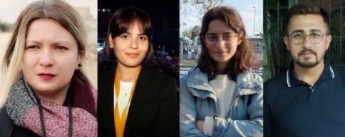 Esenyurt’ta <a href="/artigercek/">artıgerçek</a> muhabiri Müzeyyen Yüce, <a href="/MAturkce/">Mezopotamya ajansı</a> muhabiri Ferhat Sezgin, <a href="/PirHaberAjansi/">PİRHA - PİR HABER AJANSI</a> muhabiri Dilan Şimşek ve <a href="/yeniyasamgazete/">Yeni Yaşam Gazetesi</a> muhabiri Sema Korkmaz haber takibi sırasında gözaltına alındı. 
Gözaltı süreleri bir gün daha uzatılan gazetecilerin derhal serbest