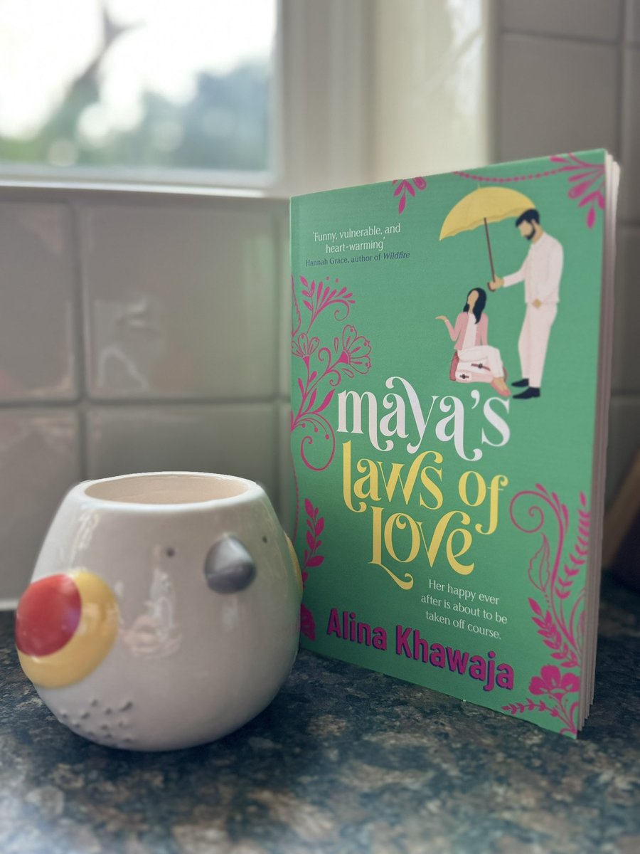 You can hear me interview @thealinakhawaja about “Maya’s Laws of Love” now. We discussed why this book filled my heart with joy, which 3 books Alina recommends (new feature) & what biscuit/cookie helped her power through writing this gem. I’m still waiting for a #Maya tshirt!