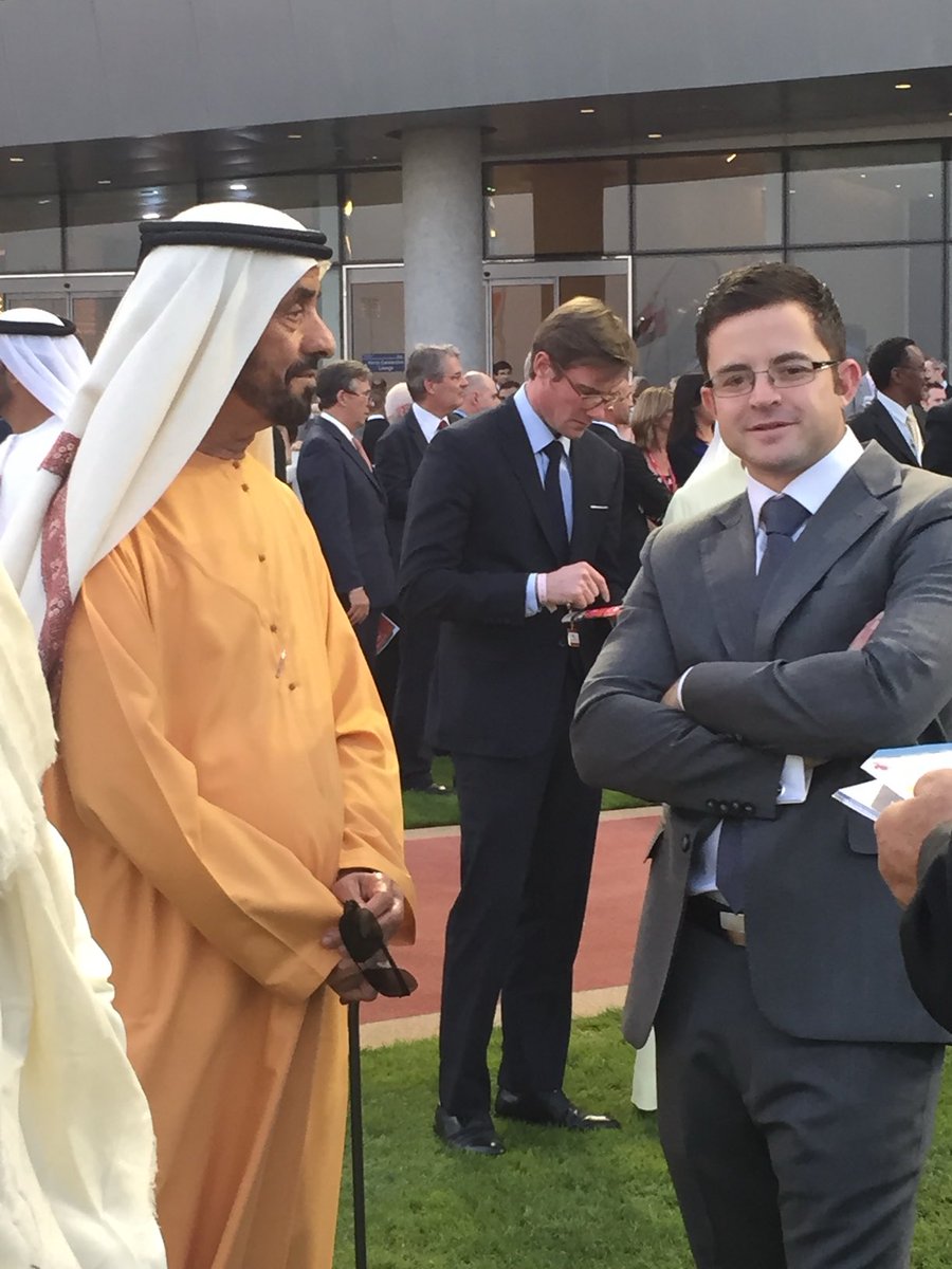 Throwback Thursday to our successful Dubai days. Sheikh Mohammed Bin Khalifa Al Maktoum and ⁦@dekock_m⁩