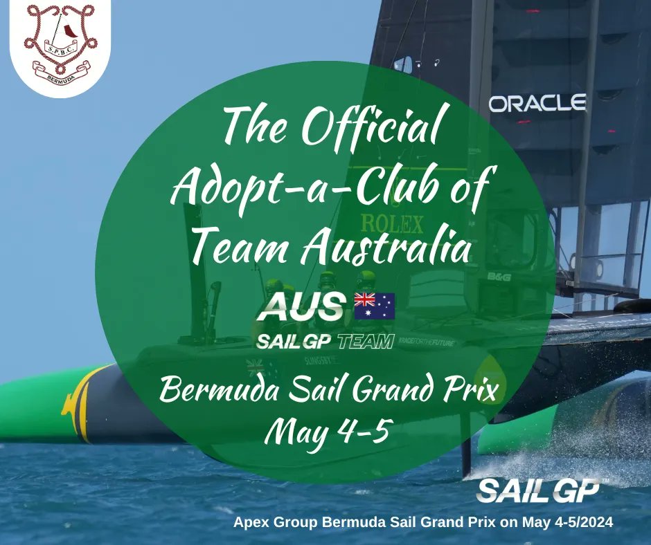SPBCbda's tweet image. It's Happening!!!! @SailGP is heading back to Bermuda 🇧🇲  and the #SPBC is super stoked to welcome back @SailGPAUS. Check out the events we have planned. More info will be shared in the coming days! #sailgp #Australia 🇦🇺