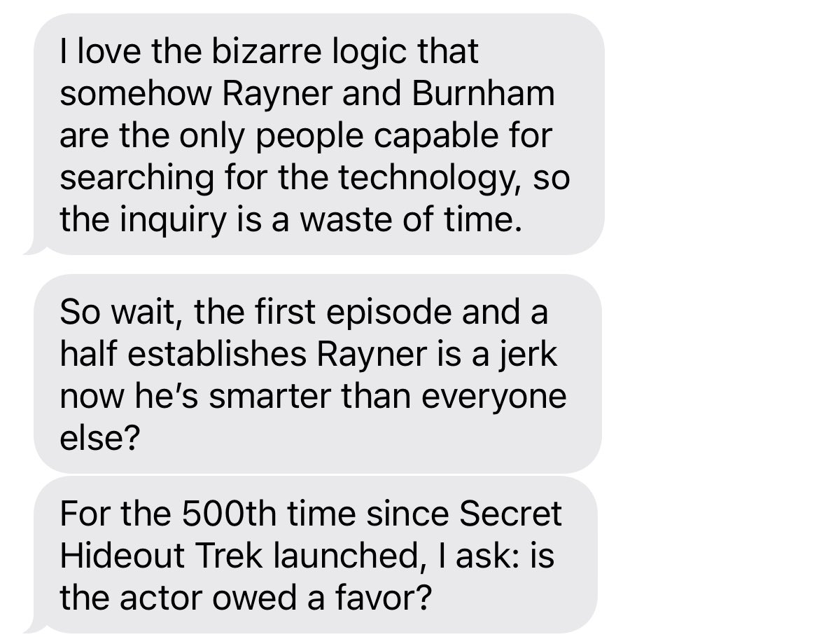 So, my friend Dan watched the Michelle Paradise scripted first episode of the Fifth Season of DISCOVERY. You know, the one where STARSHIPS CRASH Head First into a PLANET to stop an avalanche. (Perhaps the DUMBEST solution in franchise history). Here’s what he had to say…