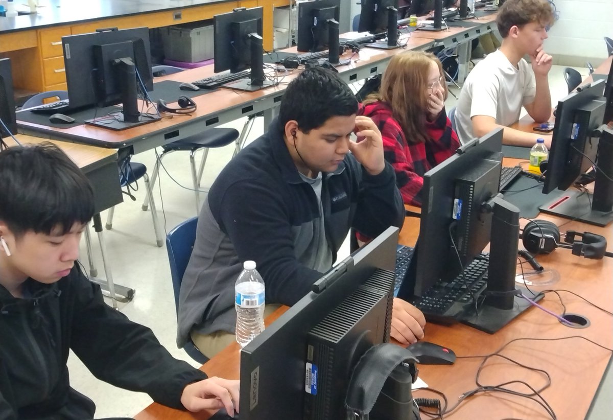 Today is the 2nd &amp; last day of Cyber org's 2024 National Cyber Cup.  Competition is fierce with over 235 teams competing. MGM has two teams fighting their way up the Leaderboard, and we are very proud of their efforts. Skol Vikings!
<a href="/cyber_dot_org/">CYBER.ORG</a>  <a href="/MGM_Vikings/">MGM High School</a>