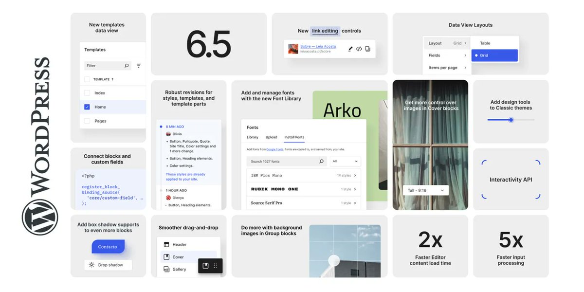 Weird! The latest version of Wordpress has my company "Arko" in the graphics. At first I thought it was generative for each website but no just mildly interesting for <a href="/arkophoto/">ARKO</a>