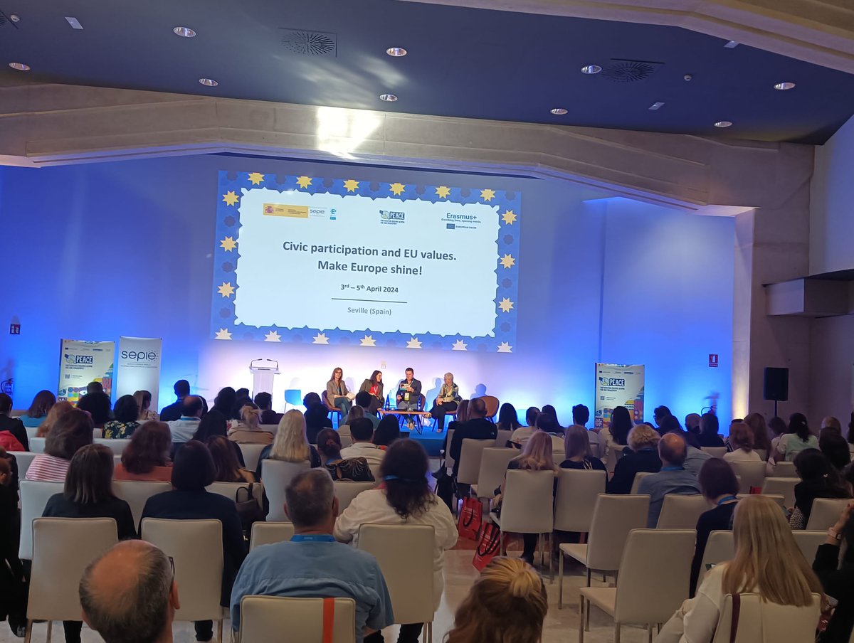 En el marco de las jornadas "Civic participation and EU values. Make Europe shine!" organizada por <a href="/sepiegob/">SEPIE</a>  y <a href="/EUErasmusPlus/">Erasmus+</a> desde la <a href="/pablodeolavide/">Pablo de Olavide</a> hemos presentado el proyecto "Voices of Immigrant Women" seleccionado como ejemplo de buenas prácticas.