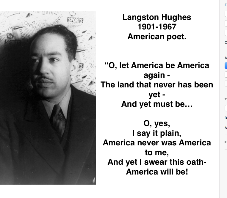 Traveling Together to a New America.
'The Journey, the Story & the Book':
bit.ly/3iejVZH

#langstonhughes #langstonhughespoetry #poetsofamerica #dreamofamerica #dreamsofamerica #poetrylovers #travelingtogether #poets #poetry #americasheroes #americandreams