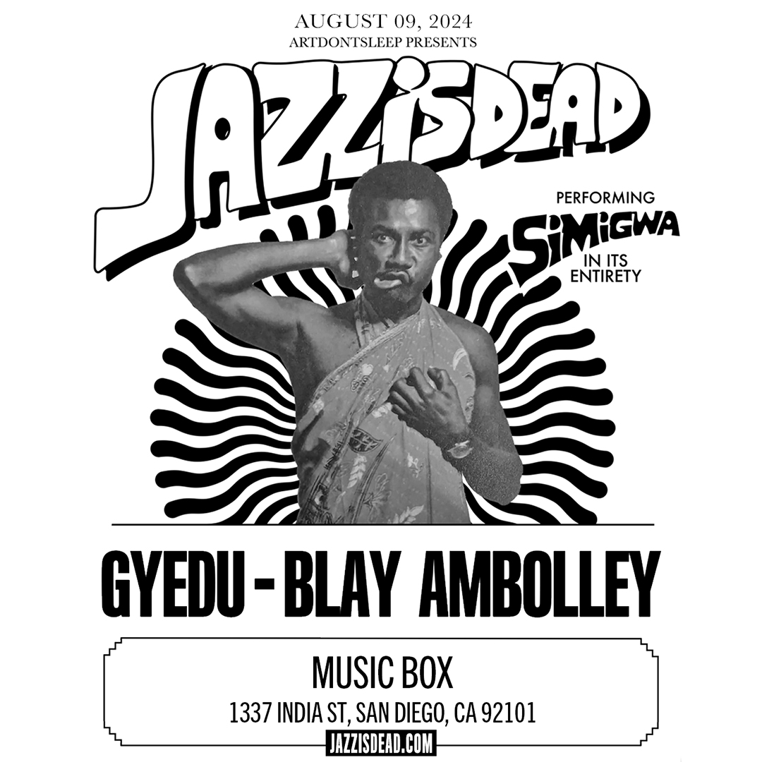 🎵JUST ANNOUNCED🎵 @GyeduBlay, the 'Simigwa Do Man' arrives at Music Box on August 9th! Tickets are on sale now! 🎟️ lnk.musicboxsd.com/Gyedu080924