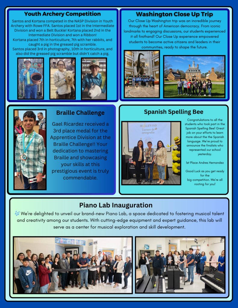 deleon046's tweet photo. 🌟 Hot off the press! 📰 Our April newsletter is here! Stay in the loop with all the latest updates, important dates, and exciting events happening at our school. https://t.co/LufuCJqEyW