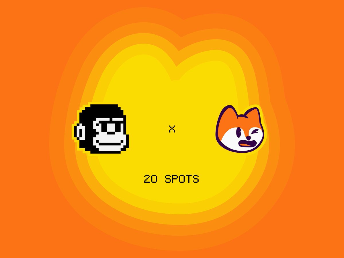 BabyMonkeNFT's tweet photo. - We're offering 20 OG spots to holders of the @FamousFoxFed
- Please ensure you verify your authenticity as a genuine holder of the FamousFoxFederation NFT🦊.
Afterward, join our Discord to submit your wallet.
#Giveaway #FFF #babymonke https://t.co/WhXHxRpELD