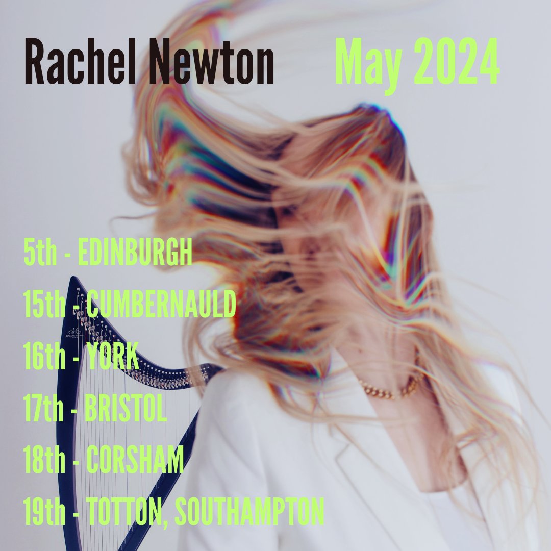 ☀️MAY SOLO TOUR! ☀️ Info and tickets rachelnewtonmusic.com/live-dates.html 5th - @EdinTradfest EDINBURGH 15th - @CnauldTheatre CUMBERNAULD 16th - @blackswanfolkie YORK 17th - @eartrumpetmusic Folk House BRISTOL 18th - @poundarts CORSHAM 19th - @HangerFarmArts TOTTON 📷 By @fatherofschmO