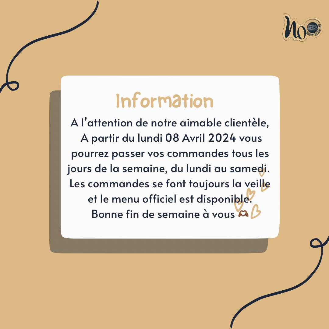 AvecNoo's tweet image. Bonsoir chère cliente vous allez bien ? 
Nous sommes de retour, alors petite information pour vous.
Nous avons eu de nombreux désagréments et ça été difficile de revenir subitement. 
Du coup je vous laisse le menu et toutes les nouveautés ci-dessous 
#RT svp 🙏🏾🙏🏾