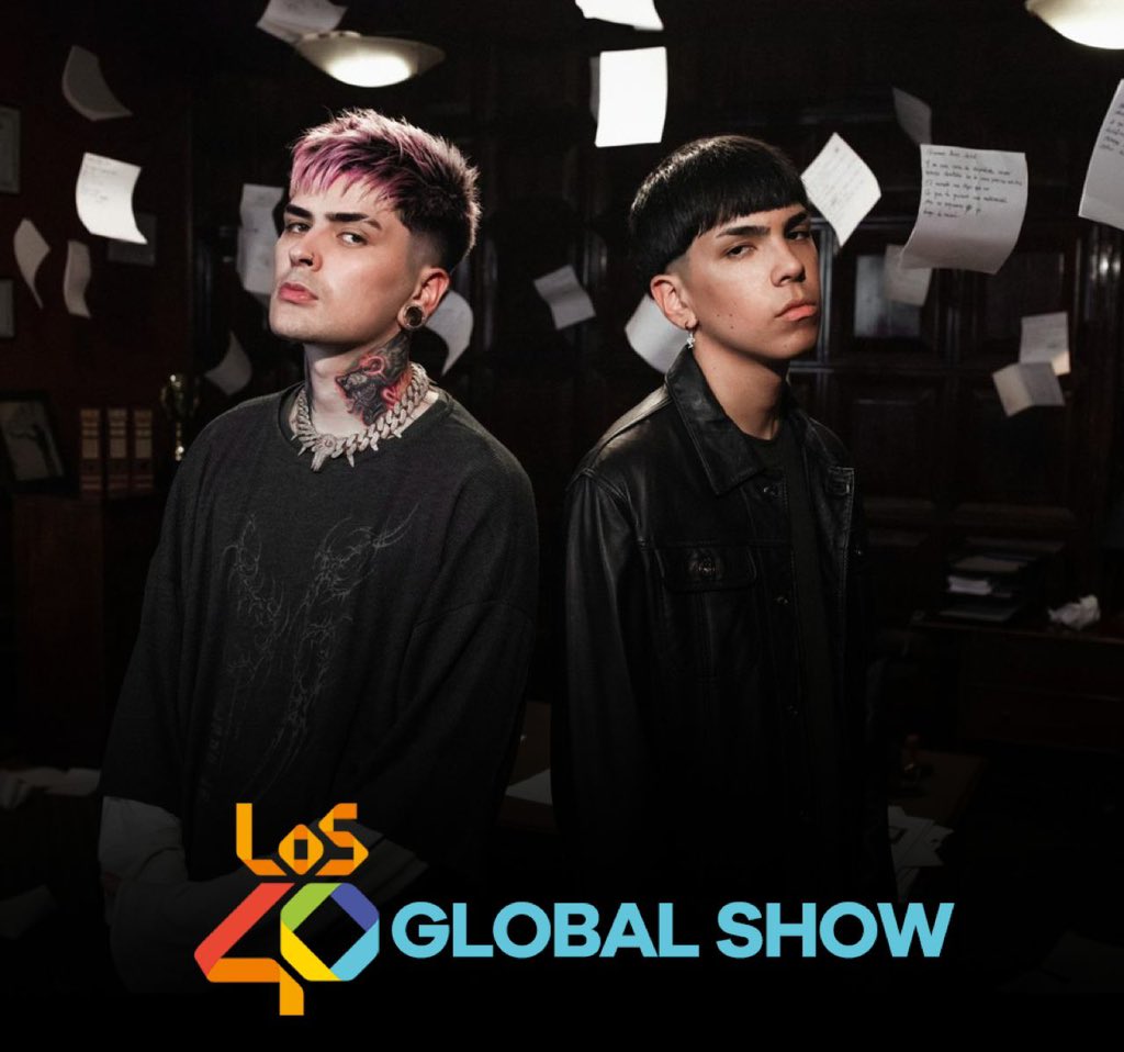 TonyAguilarOfi's tweet photo. Este domingo en #40GlobalShow446 escucharemos en España y Latinoamérica a @LITkillah y @iMilo_J con CARTA DE DESPEDIDA ✨🎶 @40GlobalShow https://t.co/MkDLDpaCd9