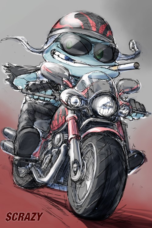 Call $Crazy Frog the gangster of memes!