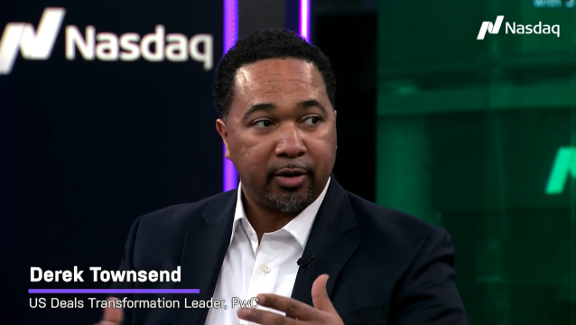 PwC's Derek Townsend, deals transformation leader, recently joined Nasdaq TradeTalks for a discussion on HR outsourcing, particularly around #MandA deals. Watch here: pwc.to/3VHh29L