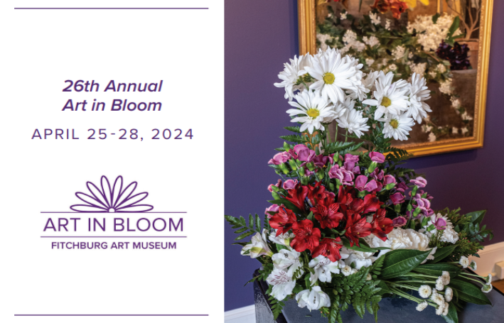 Experience the beauty of spring at the Fitchburg Art Museum as Art in Bloom returns for its 26th year! To learn more visit: fitchburgartmuseum.org/art-in-bloom/