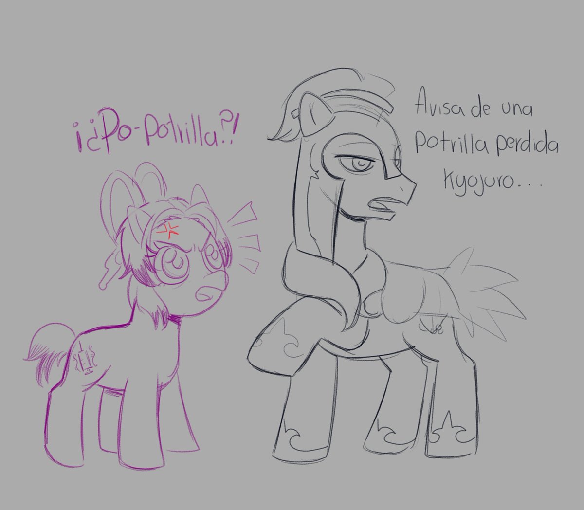 PUBLICATION IN SPANISH 
Tomioka ponie with a little lore about this 'AU' I was honestly too lazy to translate it into English xD. Still I hope you like it!
#kny #rengokukyojuro #tomiokagiyuu #mlp