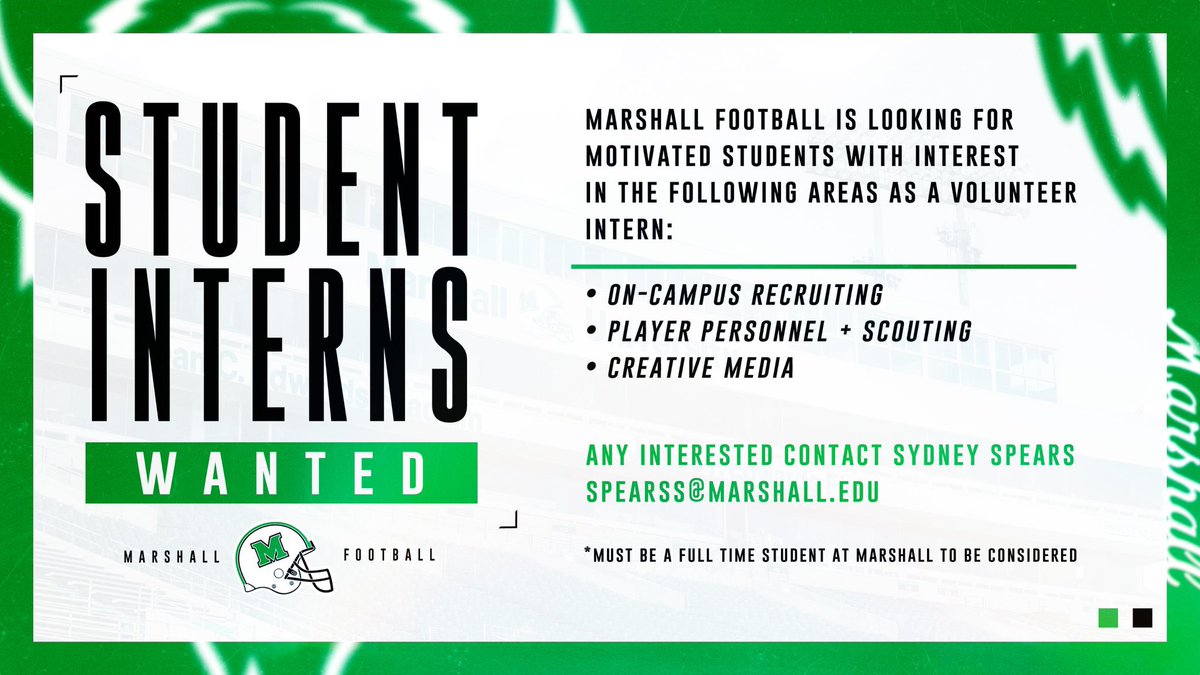STUDENTS WANTED! Contact @sydaspears for more info.