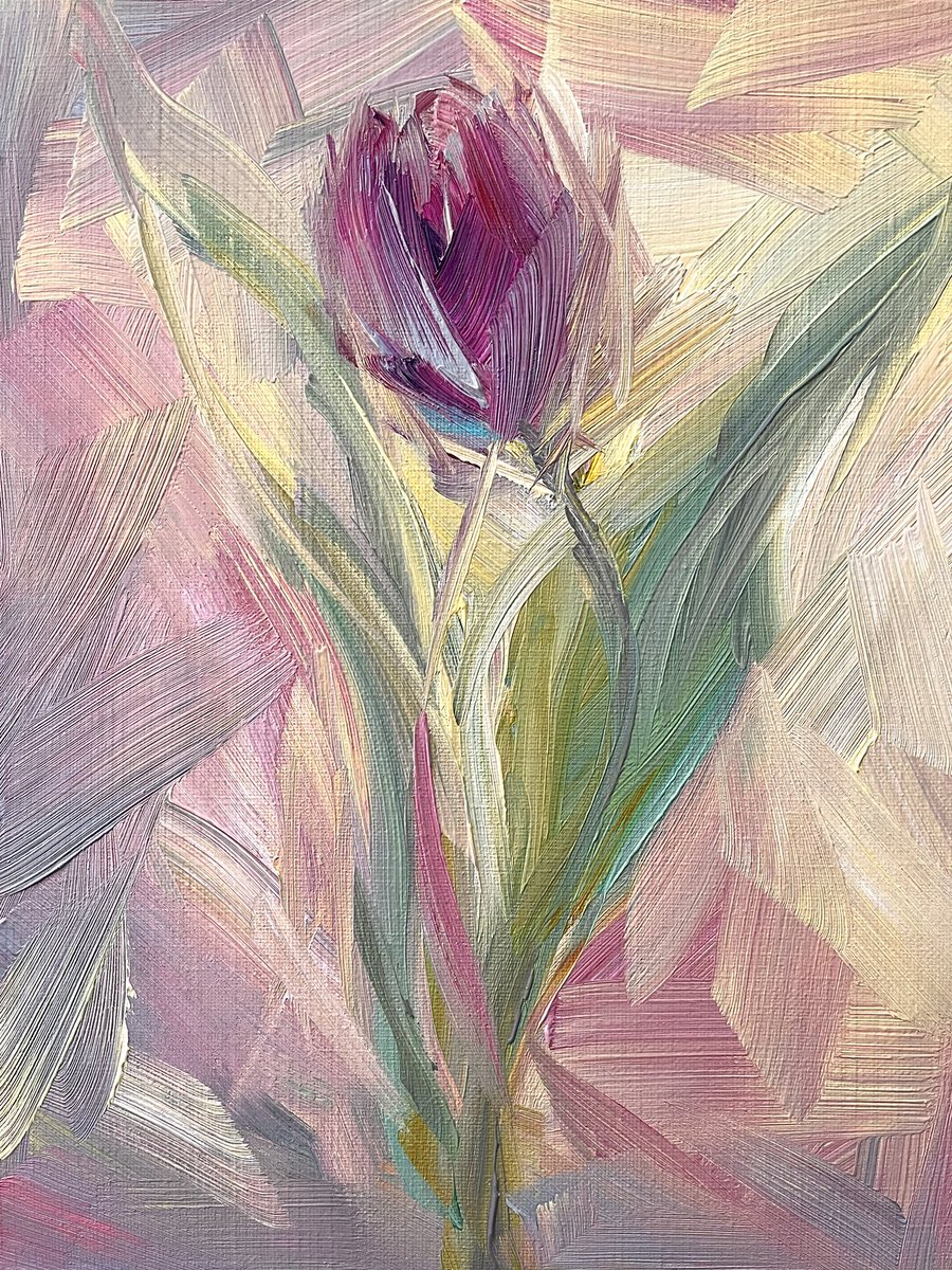 My tulip painting