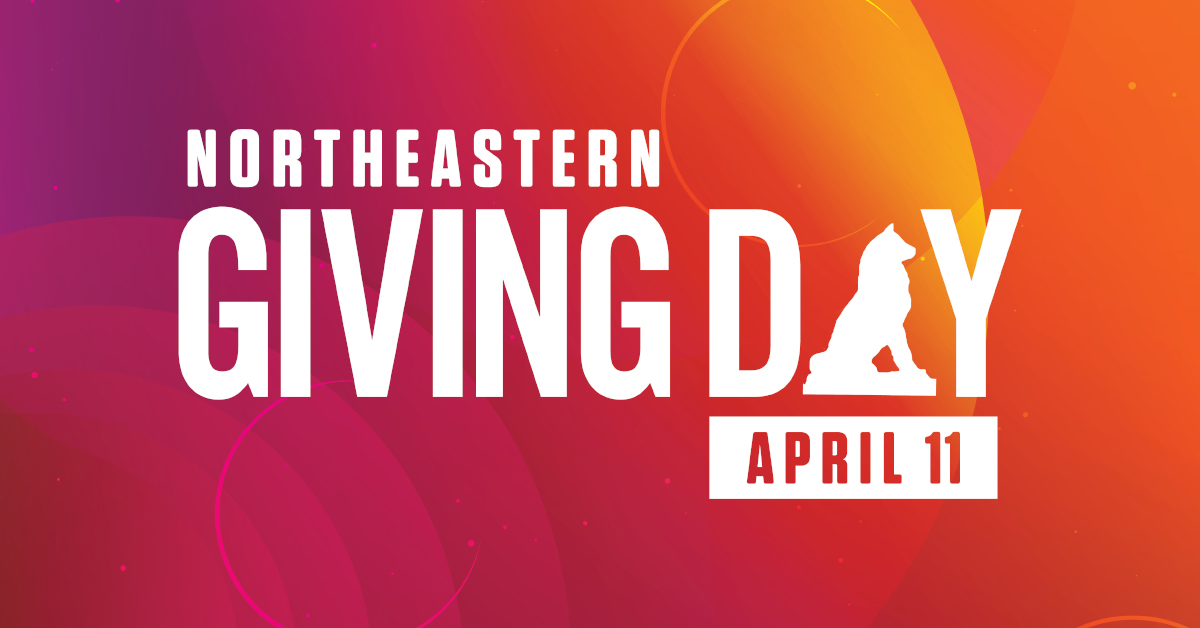 Join us for #NUGivingDay next Thursday, April 11 and have a meaningful impact on the Northeastern and CAMD community. See all the funds you can support and mark your calendar: ms.spr.ly/6018c0wZ6