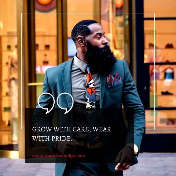 Grow with care, wear with pride.

Follow 👉 @Thaturban_Edge
Order Now 👉thaturbanedge.com

#beardedmen #grooming #BlackOwnedBusinesses #beard #BeardGang #beardlifestyle #grooming #hair #menfashion #beardproducts